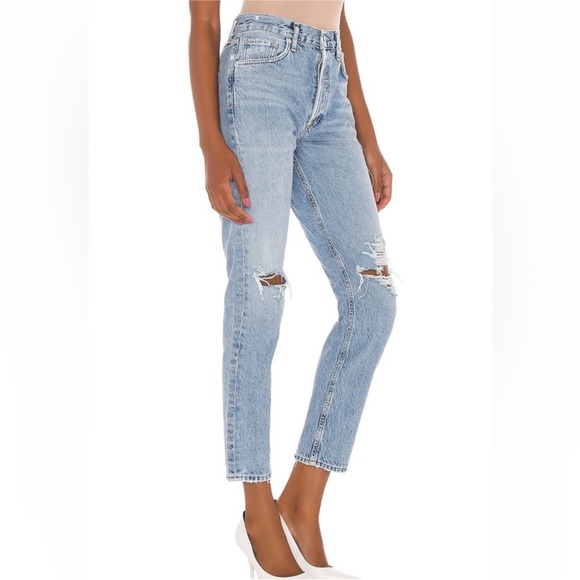Agolde Riley cropped Jean - Picture 2 of 5